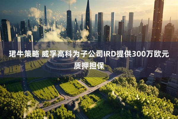珺牛策略 威孚高科为子公司IRD提供300万欧元质押担保